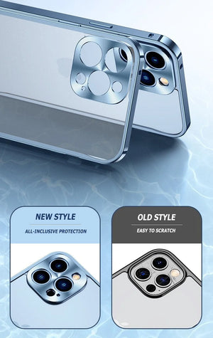 Metal Frame Magnetic charging iPhone Case(5% automatic discount on new arrivals) - Partner iPhone