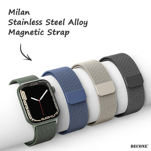 Apple Watch Series | Stainless Steel Alloy Magnetic Strap - Partner iPhone