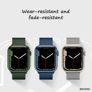 Apple Watch Series | Stainless Steel Alloy Magnetic Strap - Partner iPhone