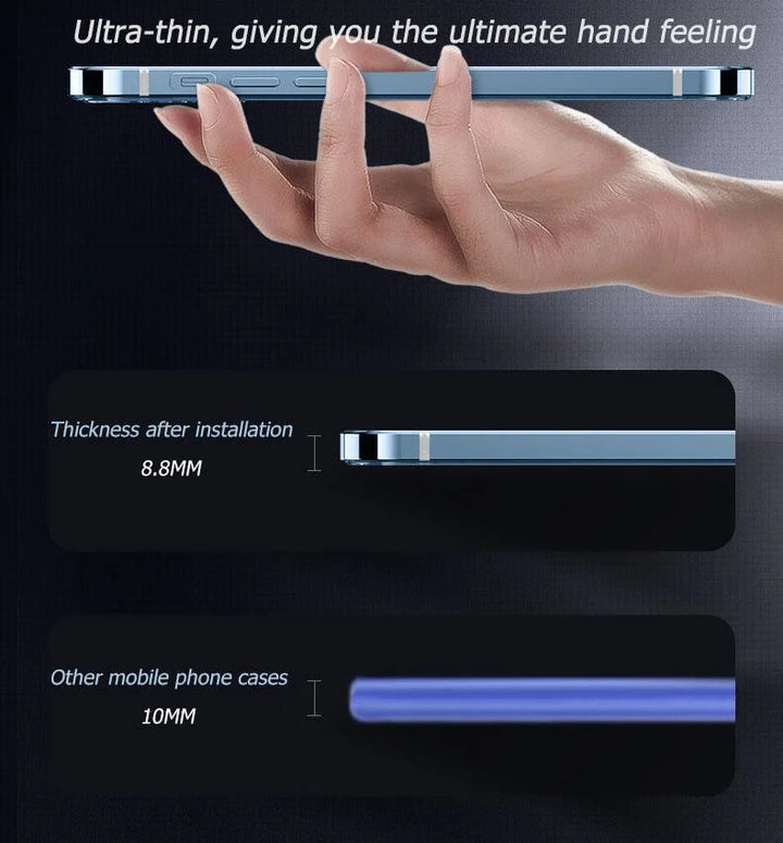 Metal Frame Magnetic charging iPhone Case（5% automatic discount on new arrivals） - Partner  iPhone