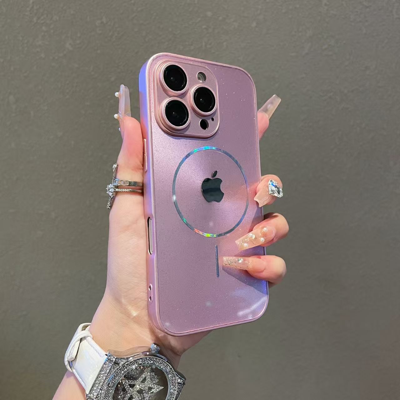 Glitter Magnetic iPhone Case