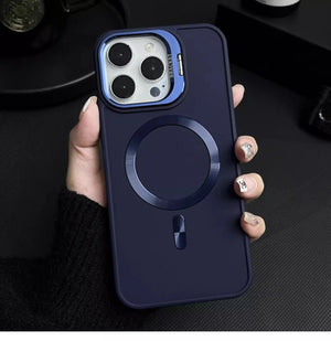 METAL CAMERA HOLDER MAGNETIC PHONE CASE FOR IPHONE（5% automatic discount on new arrivals） - Partner iPhone