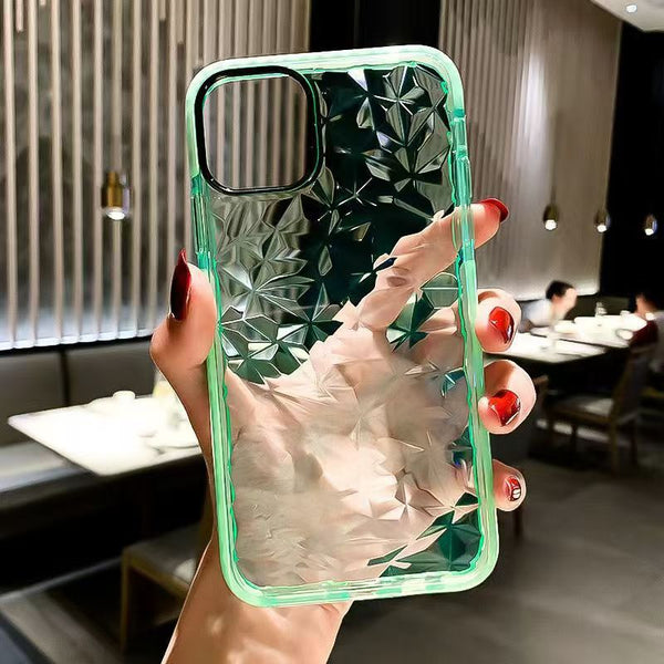 Diamond texture iPhone protective case