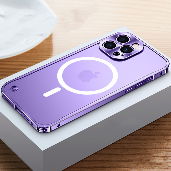 Metal Frame Magnetic charging iPhone Case（5% automatic discount on new arrivals） - Partner  iPhone
