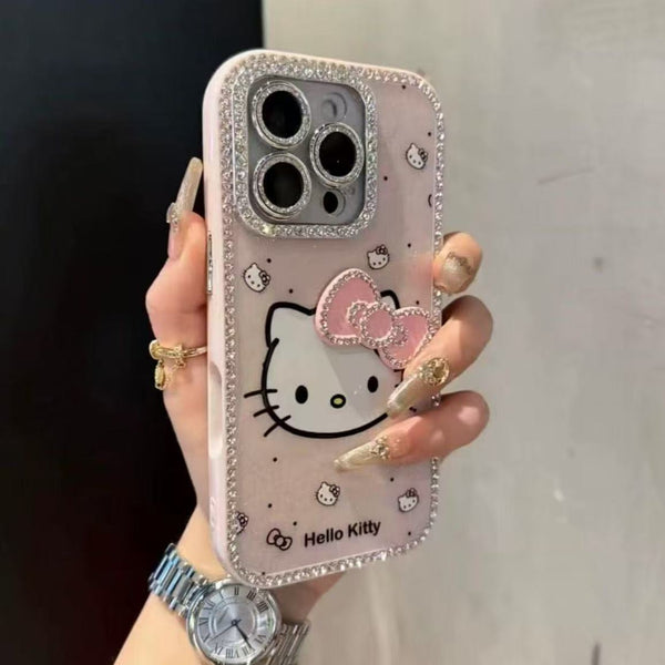 Diamond Bow Hello Kitty Series iPhone Case