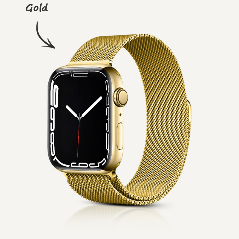 Apple Watch Series | Stainless Steel Alloy Magnetic Strap - Partner  iPhone