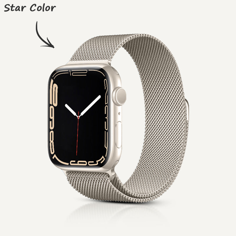 Apple Watch Series | Stainless Steel Alloy Magnetic Strap - Partner  iPhone