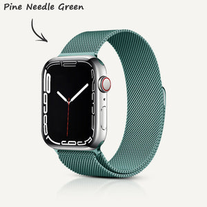 Apple Watch Series | Stainless Steel Alloy Magnetic Strap - Partner  iPhone