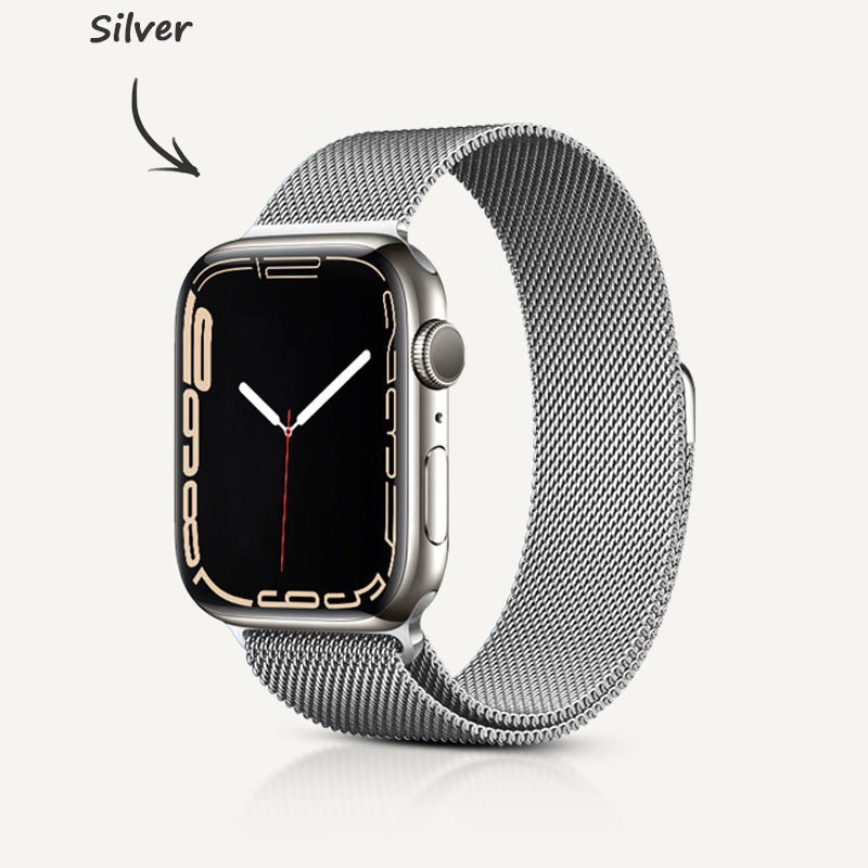 Apple Watch Series | Stainless Steel Alloy Magnetic Strap - Partner  iPhone