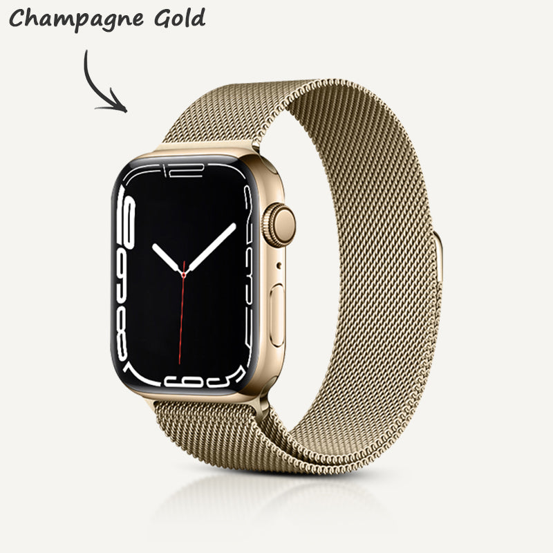 Apple Watch Series | Stainless Steel Alloy Magnetic Strap - Partner  iPhone