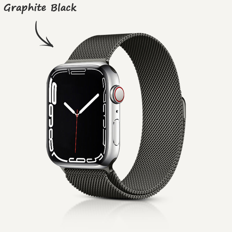 Apple Watch Series | Stainless Steel Alloy Magnetic Strap - Partner  iPhone