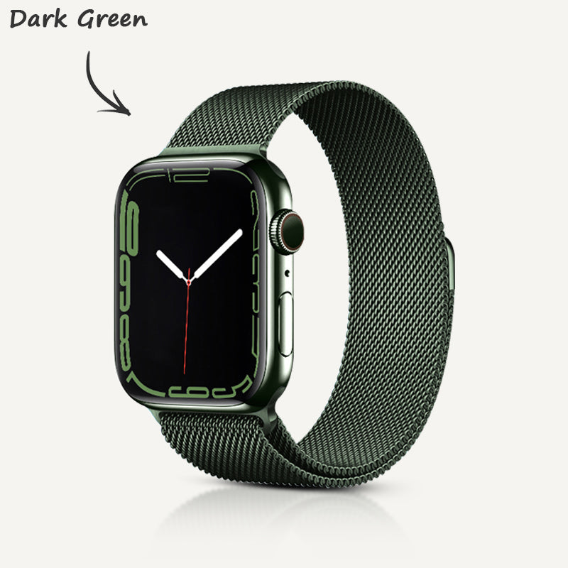 Apple Watch Series | Stainless Steel Alloy Magnetic Strap - Partner  iPhone