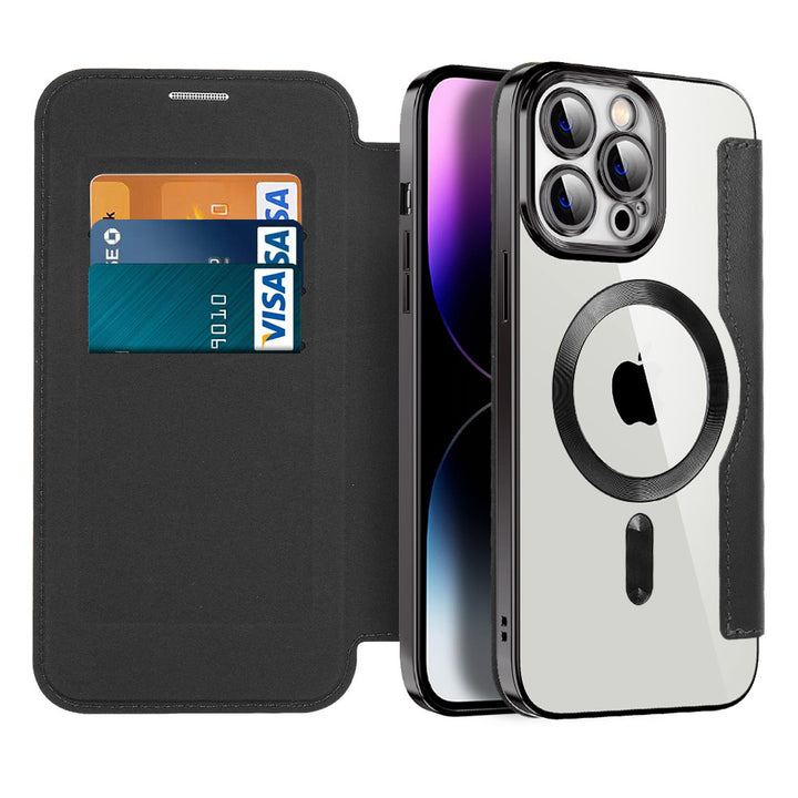 Ultra-thin Flip Cover Magnetic Adsorption Shockproof iPhone Case（5% automatic discount on new arrivals） - Partner  iPhone