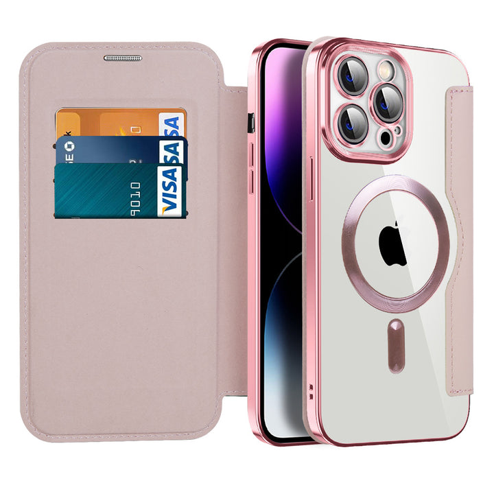 Ultra-thin Flip Cover Magnetic Adsorption Shockproof iPhone Case（5% automatic discount on new arrivals） - Partner  iPhone